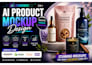 create realistic ai product mockups for amazon shopify and etsy